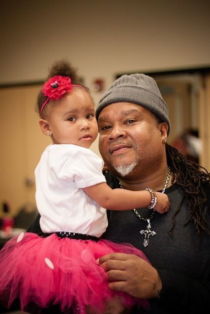 Sky's 2nd birthday – like father, like daughter